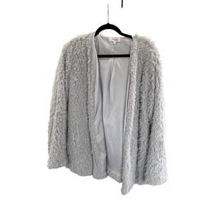 Fuzzy Gray Jacket